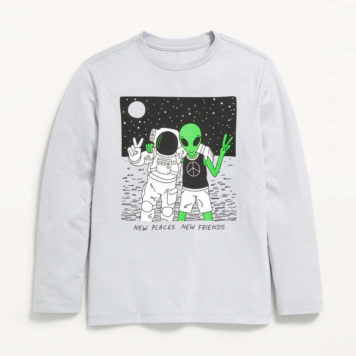 T-Shirt manga larga niño juvenil