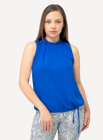 Blusa fashion sin manga