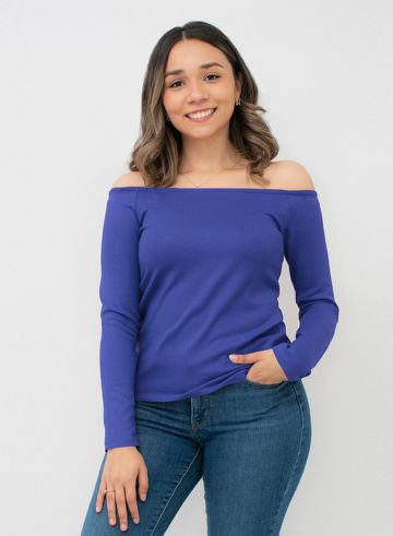 Blusa strapless