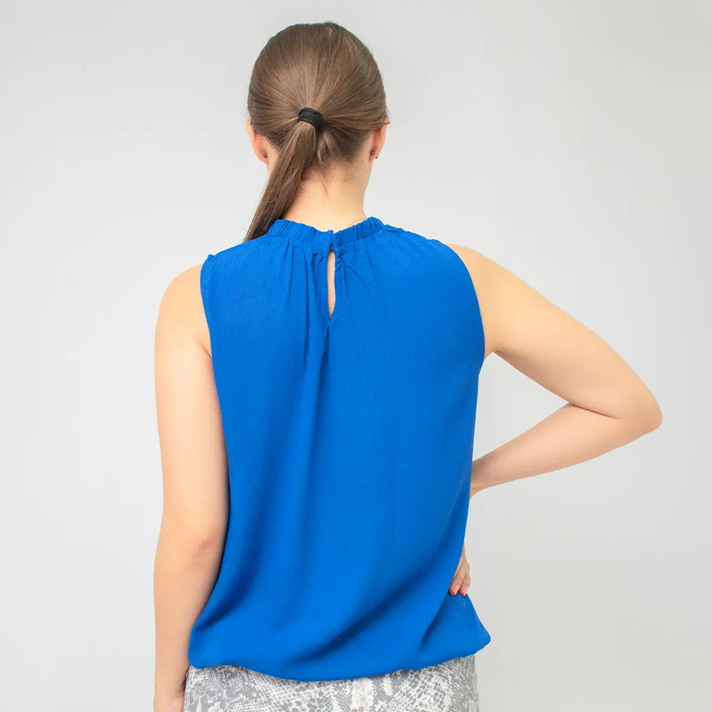 Blusa fashion sin manga