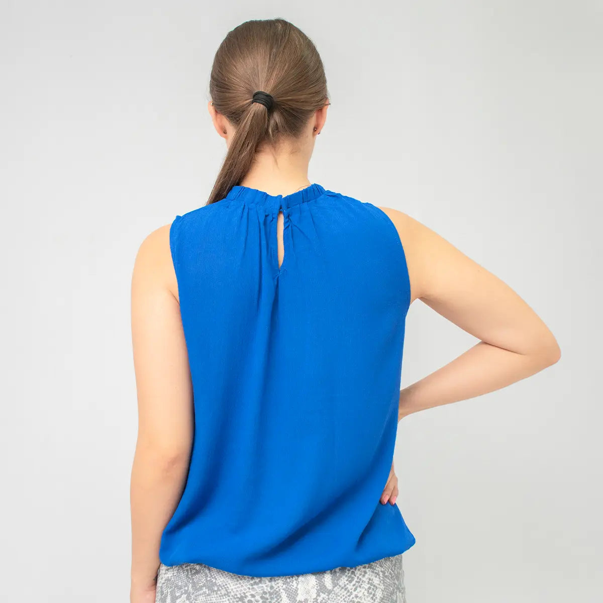 Blusa fashion sin manga