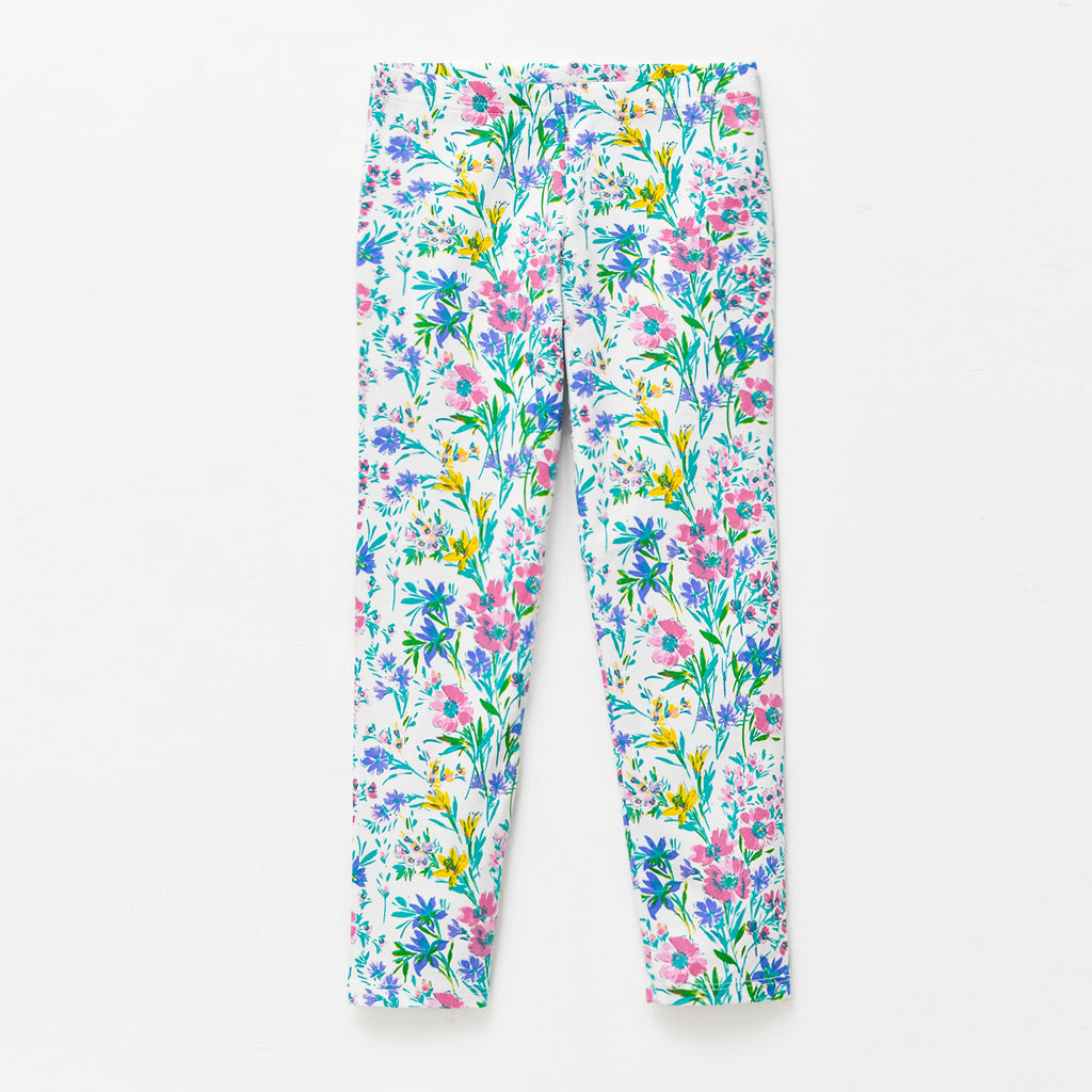 White Daisies Youthful Girl's Dress