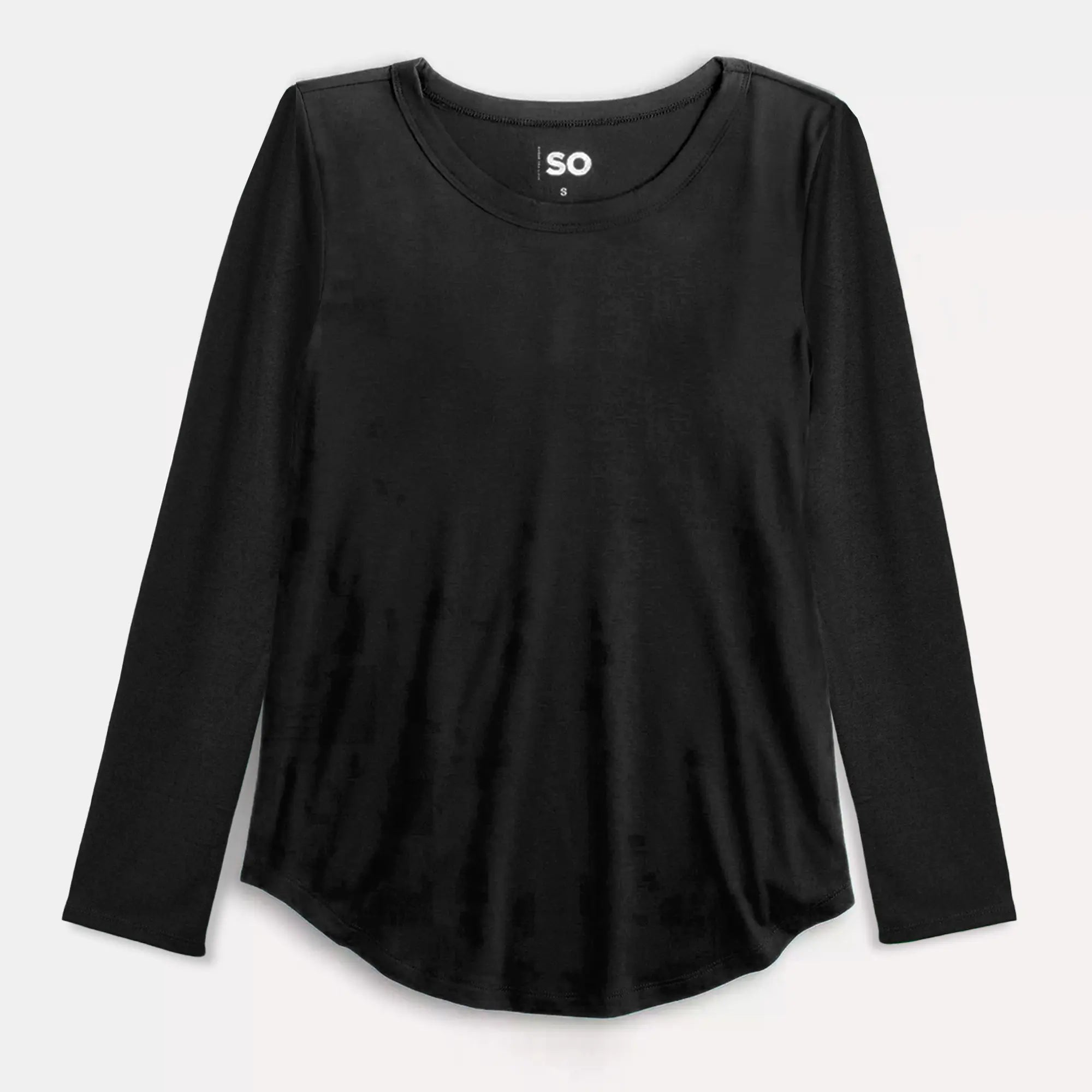 Blusa Lady manga larga cuello Redondo